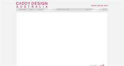 Desktop Screenshot of caddydesign.com